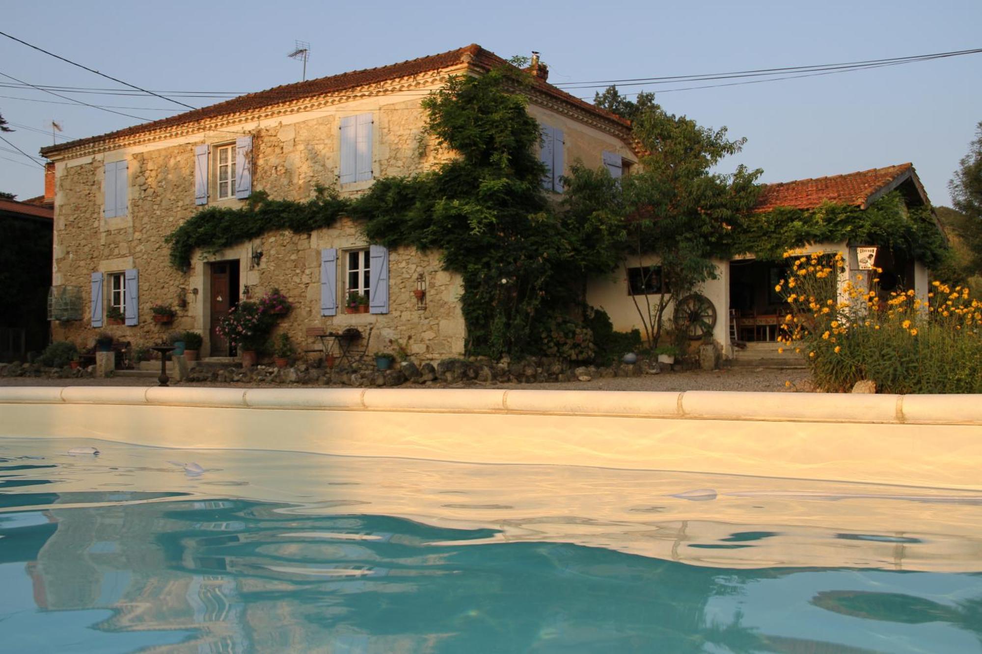 Chambres D'Hotes Hameau De Lalanne Castillon-Massas Exterior photo